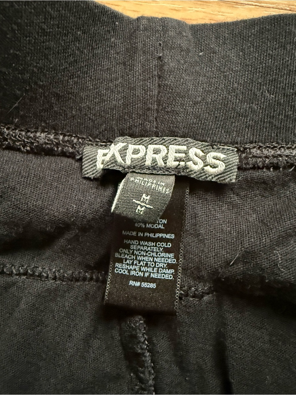 Black Express Crochet Ruffle Shorts - Picture 2 of 5